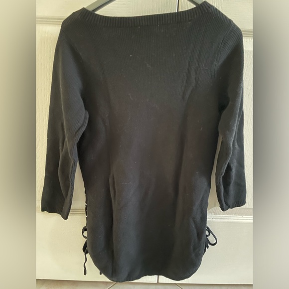 Ricki's Black Ribbed Sweater - Picture 2 of 6